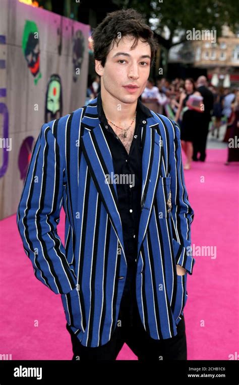 gucci cone dress ezra miller|'Suicide Squad' London Premiere: The Red Carpet [PHOTOS].